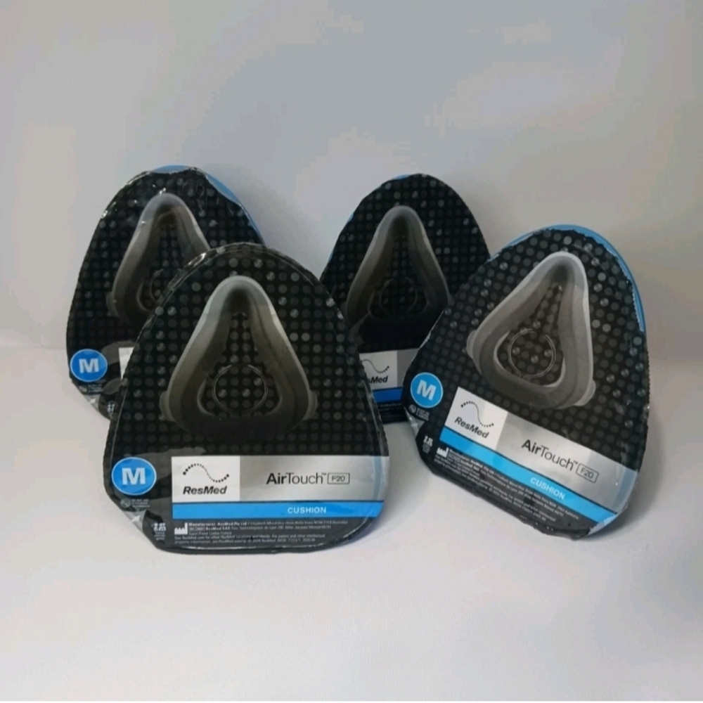 Lot of 4 Resmed AirTouch F20 MEDIUM Replacement Cushion 63029
